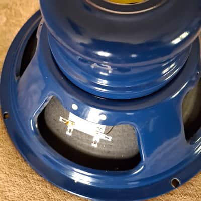 Pair of Vintage T4436 G12 Alnico Blue 15-Watt 16-Ohm 12" Speaker 1997 - Blue image 3