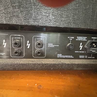 Laney AOR-100 pro tube 100w head 1989 - Black tolex image 9