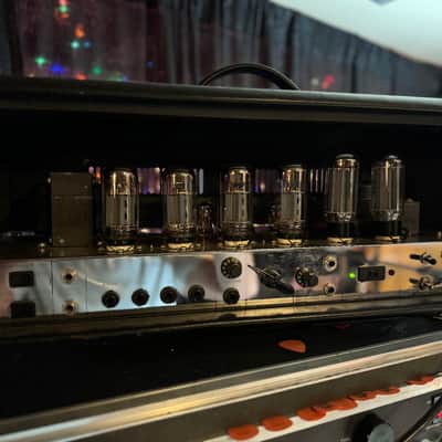 Mesa Boogie Dual Rectifier Revision F 1993 - Rev F, Chrome chassis, works as it should, no pedal image 10
