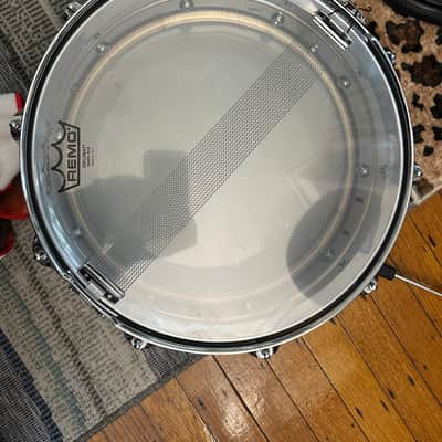 Ludwig LB400B Brass Edition Supraphonic 5x14" 10-Lug Snare Drum 1994 - 2019 - Chrome-Plated image 5