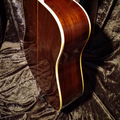 Guild D-50 Dreadnought Acoustic 1974 One Owner! Highly Figured Rosewood Back image 11