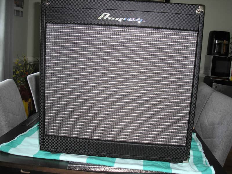 Ampeg PF-115HE Portaflex 450-Watt 1x15" Fliptop Bass Speaker Cabinet 2010s - Black image 1