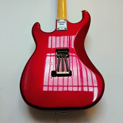 Kramer Focus 2000 Candy Apple Red Body - Focus 3000 Maple Neck - Frankenstein - 1980s - Gloss - **AS-IS** image 14