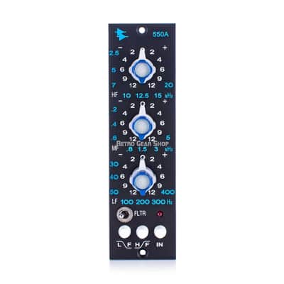API 550B Equalizer Analog 500 Series EQ Discrete 4 Band Reissue New image 4