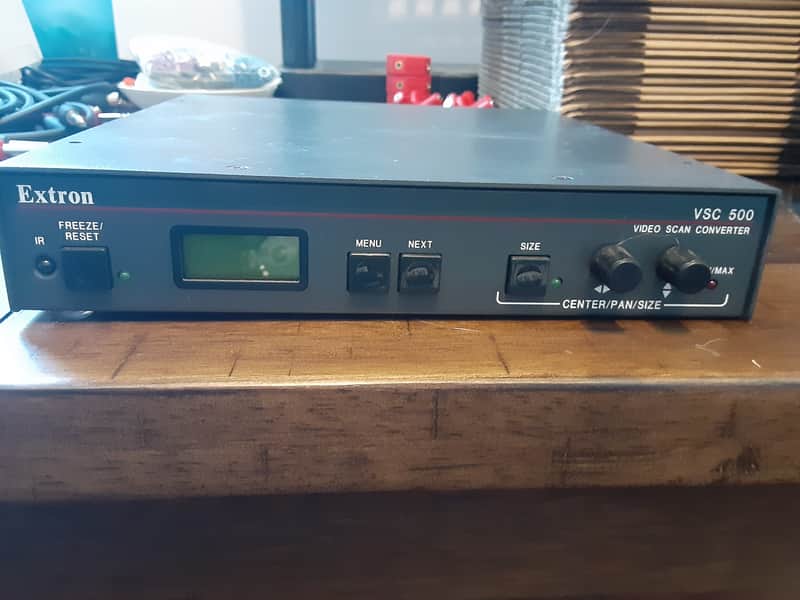 MR-EXTRON01 Extron製スキャンコンバータ VSC 500 MR-EXTRON01 Extron製スキャンコンバータ VSC 500 Extron Video Scan