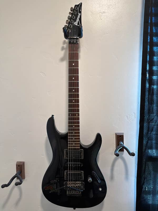 Ibanez S470-BK Standard 2002 - 2008 - Black image 1