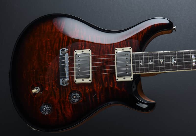 Paul Reed Smith McCarty - Fire Red Wraparound burst w/natural back image 1