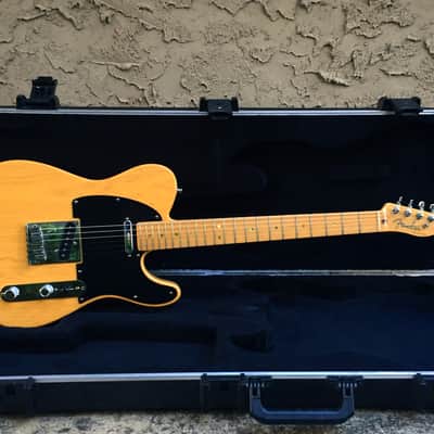 Fender American Deluxe Ash Telecaster 2007 Butterscotch Blonde image 2