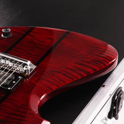 B.C. Rich USA Custom Shop Mockingbird Quilt Top Cherry Red 2026 image 9
