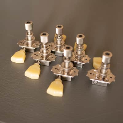 Full Set of TPKB3L TonePros Kluson Deluxe Locking Tuners 3x3 Machine Heads Tuning image 5
