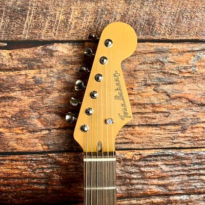 Tone Bakery Jazzbird M with Warmoth Roasted Maple Neck and Gotoh Hardware- Silverburst image 10