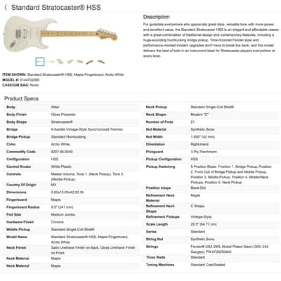 Fender Stratocaster 2011 - Blanco image 9