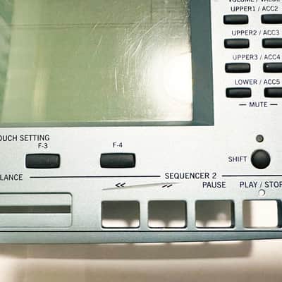 KORG PA50 Synthesizer LCD Display with a Bezel Assembly. Works Great ! image 4