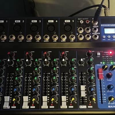 7 Channel Bluetooth Audio Mixer w/ USB MP3 Jack image 10