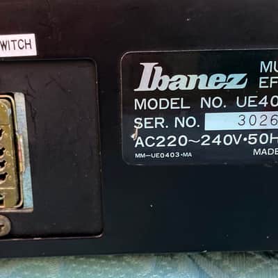 Ibanez UE405 1980's - Black panel - image 4