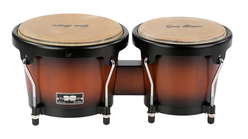 Gon Bops Fiesta Series Bongo Sunburst 7 & 8.5" image 1