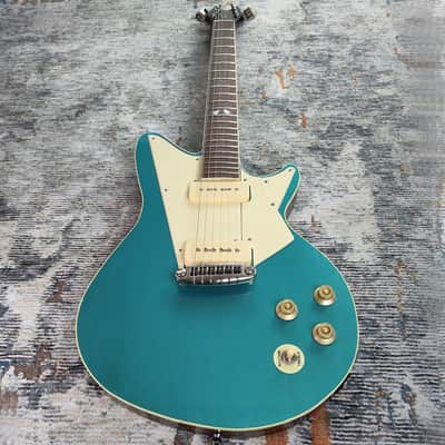 Morifone Spada - Aileron™ Headstock - Les Paul/Offset hybrid shape - Fralin P-90s - Baseball bat neck image 6