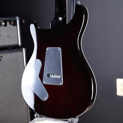 PRS SE Custom 24 Semi-Hollow Piezo Orange Tiger Smokeburst image 10