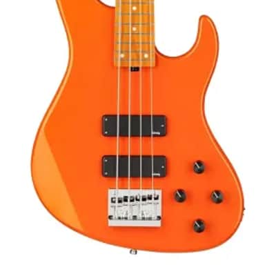 Sadowsky MetroExpress 24-Fret Modern Bass, Roasted Maple Fingerboard, 4-String - Solid Candy Apple Orange Metallic High Polish image 2