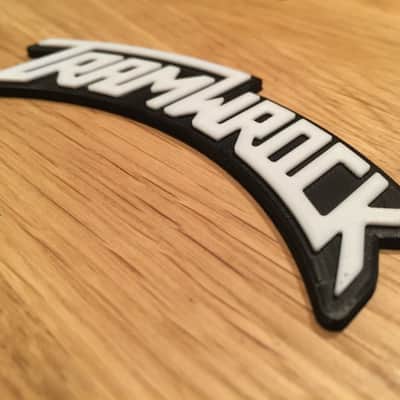 Joke Parody Tramwrock Emblem Guitar Amplifier Badge For Cab / Amp image 5