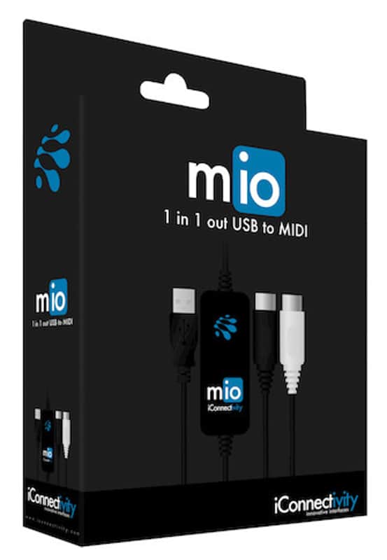 iConnectivity Mio 1-In-1-Out USB to MIDI for Mac and PC image 1