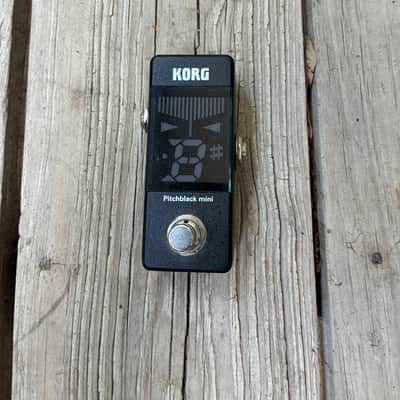 Korg Pitchblack X Mini 2022 - Present - Black electric guitar tuner pedal image 2