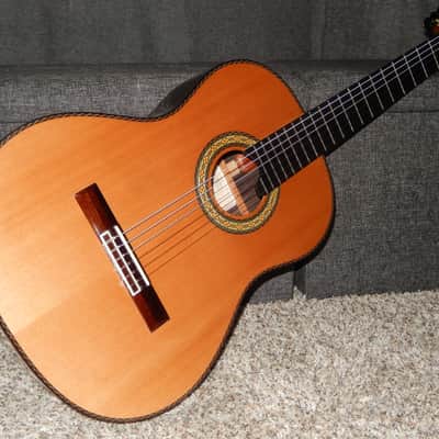 FABULOUS "EL VITO" CONCERT RC - CUSTOM MADE - TORRES STYLE CLASSICAL GUITAR - CEDAR/INDIAN ROSEWOOD image 1