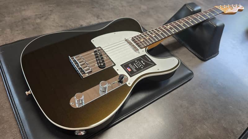 Fender American Ultra Telecaster 75th Anniversary BRAND NEW Texas Tea Metallic Finish USA Tele Noiseless Pickups Electric Guitar NEW IN BOX image 1