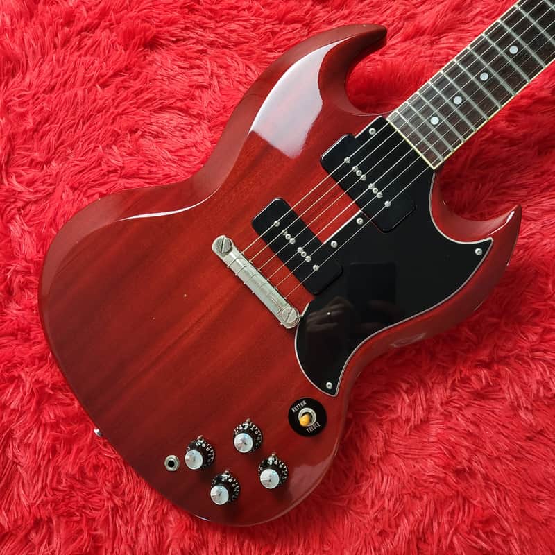 Greco SS63-60S 1988 SG Special - Mint Collection - Cherry Red Finish - All Original With Original HOT LICK P-90's - Fujigen Made - Made In Japan MIJ image 1