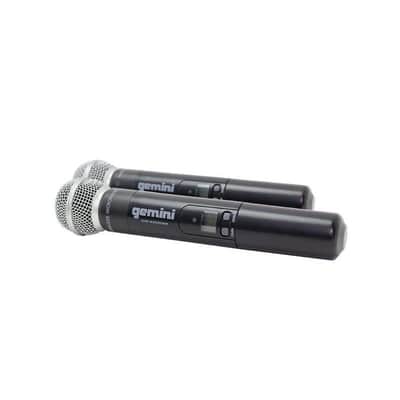 Gemini Wireless Microphone System w/ 2-Mics & UHF Receiver - UHF6200M-R2 image 3