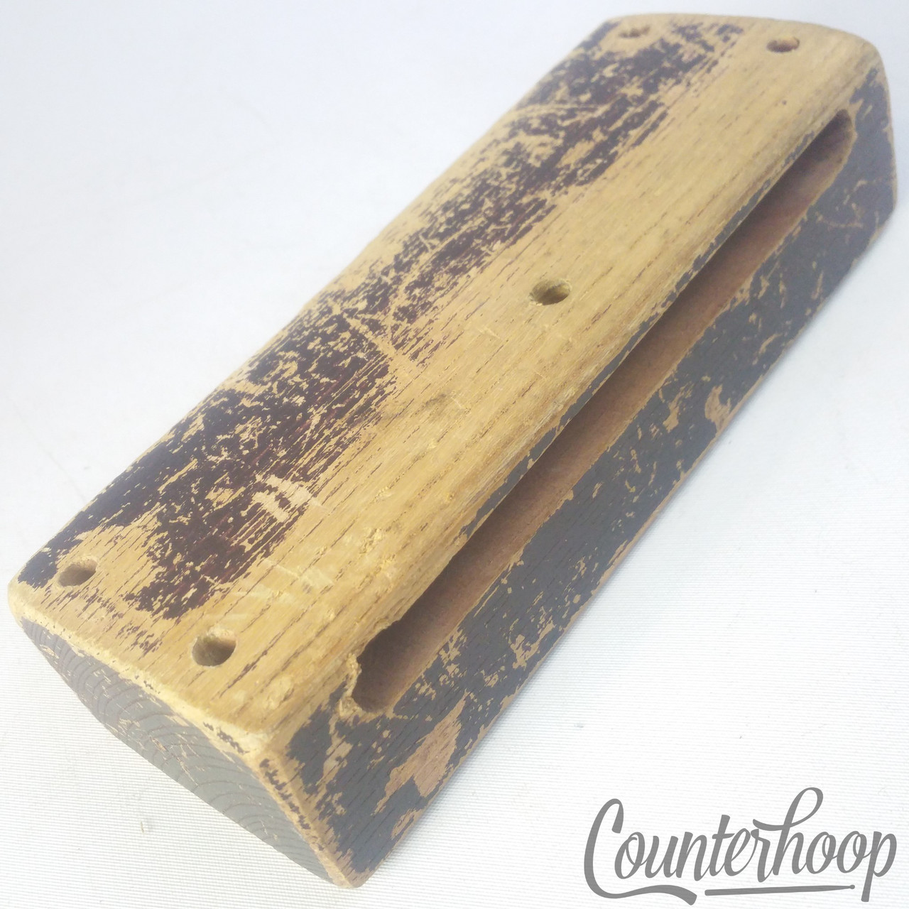 Pearl"Japan"Woodblock 1ply Solid Mahogany Wood Block Latin Percussion Vintage60s — main photograph