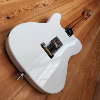 Carparelli Custom T-Style Electric Guitar – White Alder Body, Floyd Rose, Hand-Wound Humbuckers image 12