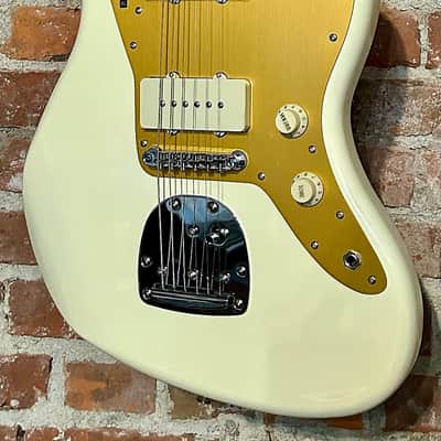 New Squier J Mascis Jazzmaster with Laurel Fretboard - Vintage White, Ships ULTRA Fast! Support Small Biz and Buy Here! image 1