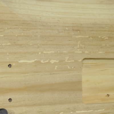 Aged Barnwood Pine Strat Style body - 2lbs11oz #3683  *IMPORT CHARGES INCLUDED image 6