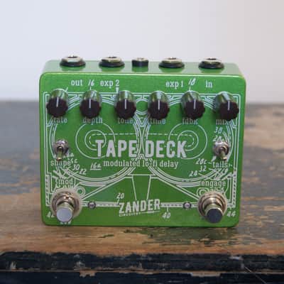 Zander Circuitry Tape Deck Lo-Fi Modulated Delay Guitar Effects Pedal Tape Delay Echo image 8