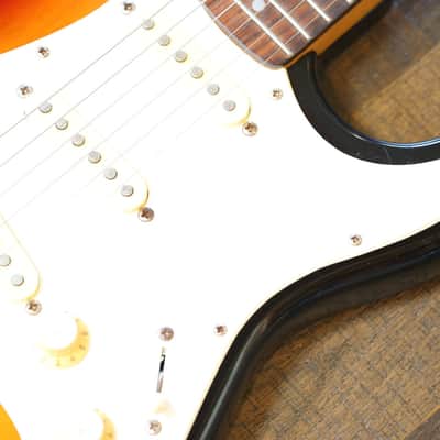 Squier Stratocaster Electric Guitar Sunburst Made in Korea + Gig Bag image 4