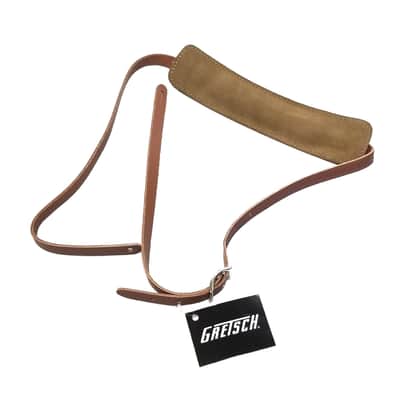Gretsch® Vintage Leather Guitar Strap, Natural 9220664021 image 2