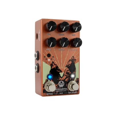 Walrus Audio Monumental Harmonic Stereo Tremolo-Orange image 2