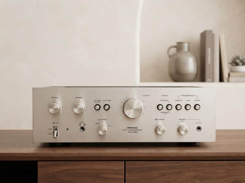 NIKKO TRM-650 Rare Vintage Integrated Amplifier Tested Stereo Warranty