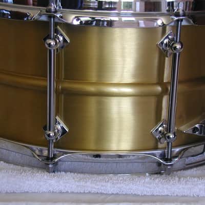 Craviotto AK Brass Snare Drum - 14 x 6.5 Masters Metal, 2013 – Excellent Condition - #40 of 60 image 15