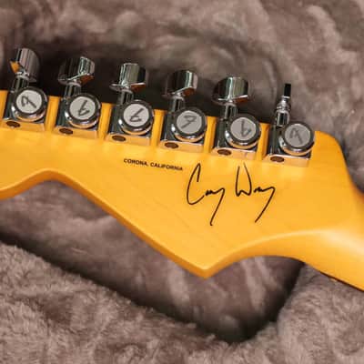 Fender Cory Wong Stratocaster 2023 Sapphire Blue Transparent image 7