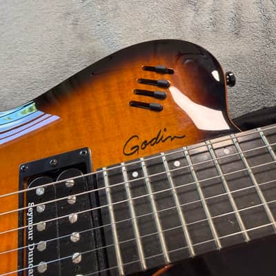 Godin LGXT 2010s - Cognac Burst image 11