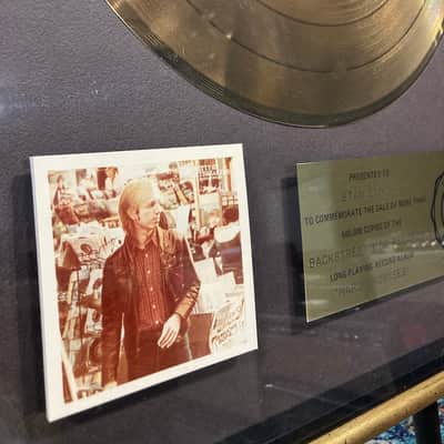 Stan Lynch Tom Petty and The Heartbreakers, RIAA, Hard Promises Gold Record (#10) image 4