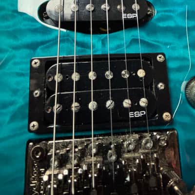 Pre-owned LTD MH-103QM See Thru Blue image 5