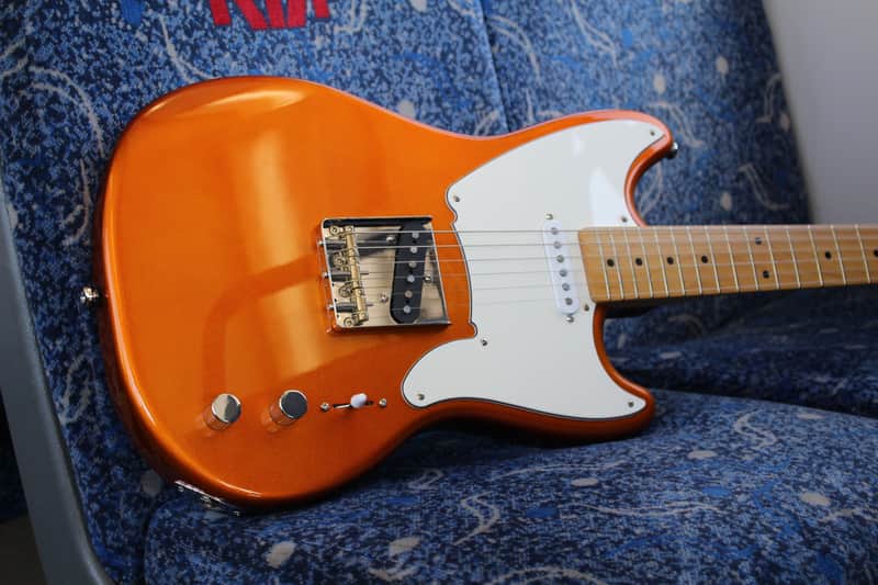 Rosenow Rapid Line 25.5" - Monarch Orange Metallic - Maple - Offset Body Electric Guitar image 1