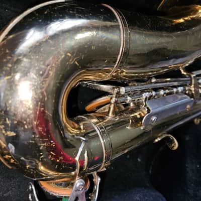Selmer Bundy-II Alto Saxophone Brass, USA, Good Condition, w/ case/neck/MP image 9