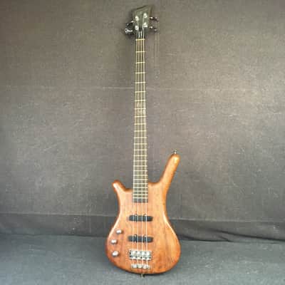 1999 Warwick Corvette Standard Left Hand Bass Guitar Natural Oil Finish Lefty Made In Germany image 1