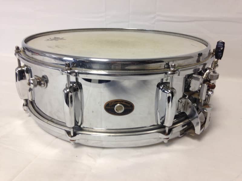 Slingerland No. 134 Radio King 5x14" 8-Lug Chrome Over Brass Snare Drum 1963 - 1967 image 1