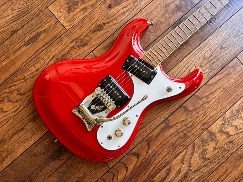 1990s Mosrite The Ventures Vibramute '65 Reissue Electric Guitar