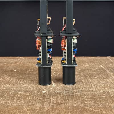 Vintage AKG C414 B ULS Large Condenser Microphones Stereo Pair image 13